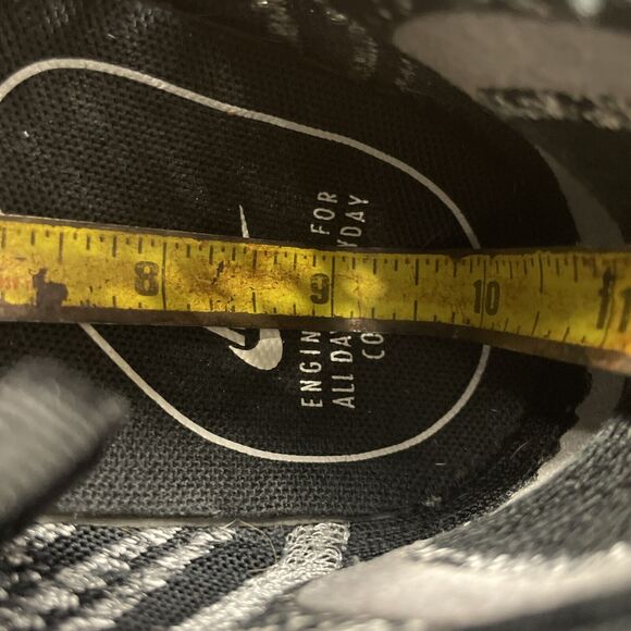 Nike Free RN Flyknit 2018 Women’s 9.5 Running Shoes Athletic Sneakers Black Oreo - Picture 10 of 10